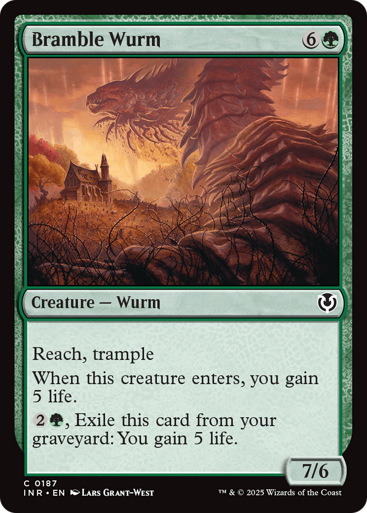 Bramble Wurm [Innistrad Remastered] | Clutch Gaming