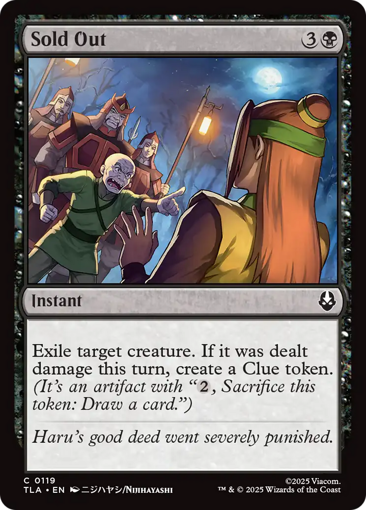 Sold Out [Avatar: The Last Airbender] | Clutch Gaming