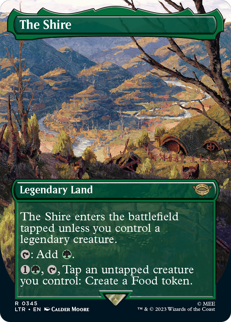 The Shire (Borderless Alternate Art) [The Lord of the Rings: Tales of Middle-Earth] | Clutch Gaming