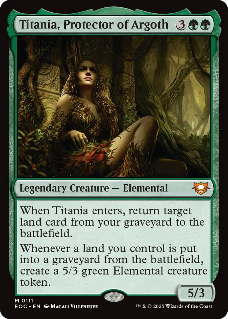 Titania, Protector of Argoth [Edge of Eternities Commander] | Clutch Gaming