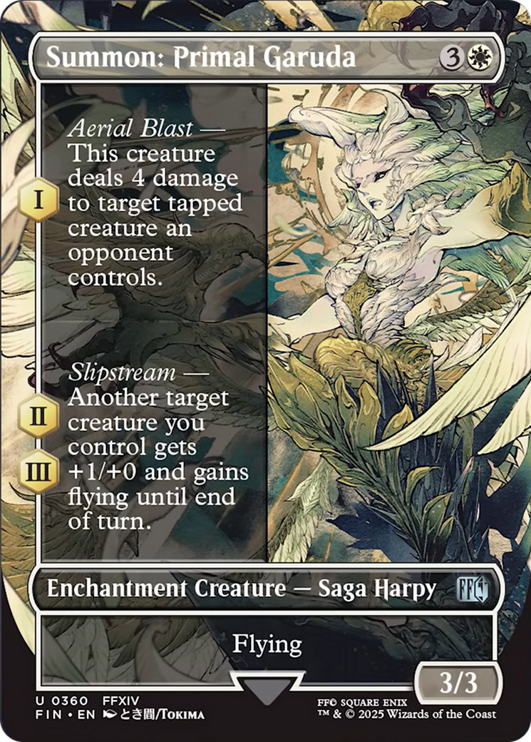 Summon: Primal Garuda (Borderless) [FINAL FANTASY] | Clutch Gaming