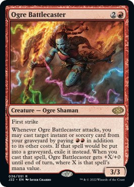 Ogre Battlecaster [Jumpstart 2022] | Clutch Gaming