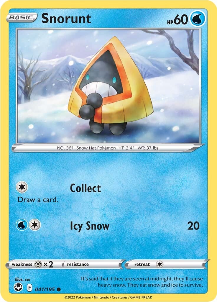 Snorunt (041/195) [Sword & Shield: Silver Tempest] | Clutch Gaming