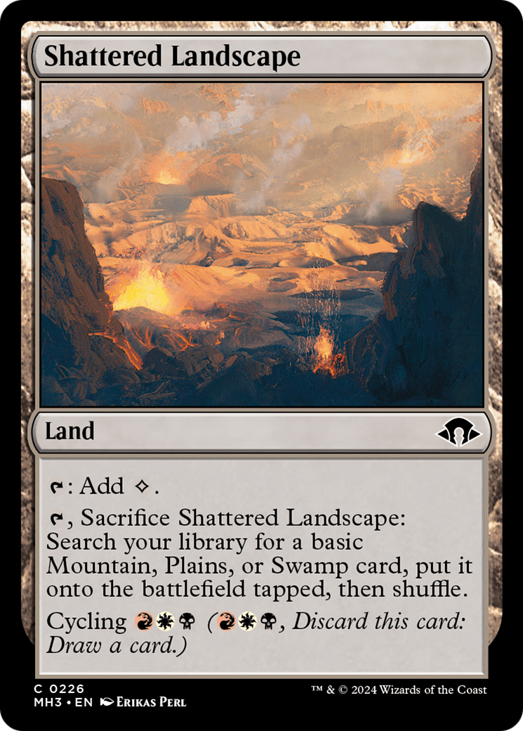 Shattered Landscape [Modern Horizons 3] | Clutch Gaming