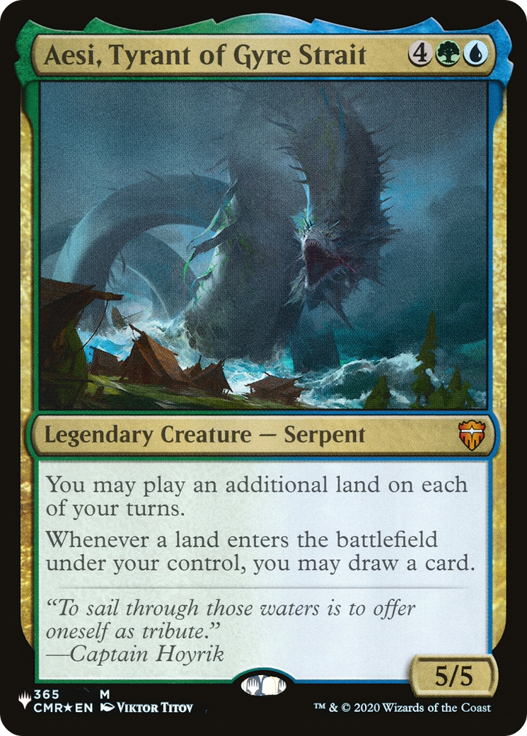 Aesi, Tyrant of Gyre Strait [The List Reprints] | Clutch Gaming