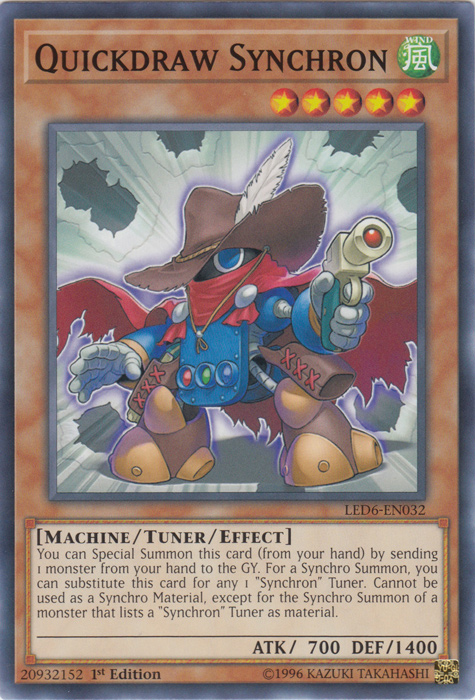 Quickdraw Synchron [LED6-EN032] Common | Clutch Gaming