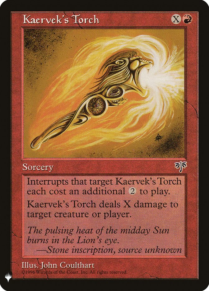 Kaervek's Torch [Mystery Booster] | Clutch Gaming