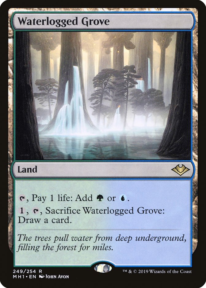 Waterlogged Grove [Modern Horizons] | Clutch Gaming