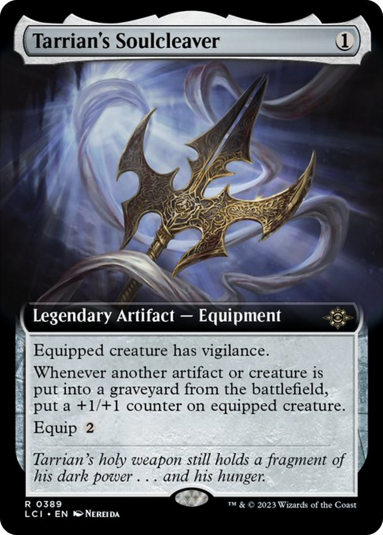 Tarrian's Soulcleaver (Extended Art) [The Lost Caverns of Ixalan] | Clutch Gaming