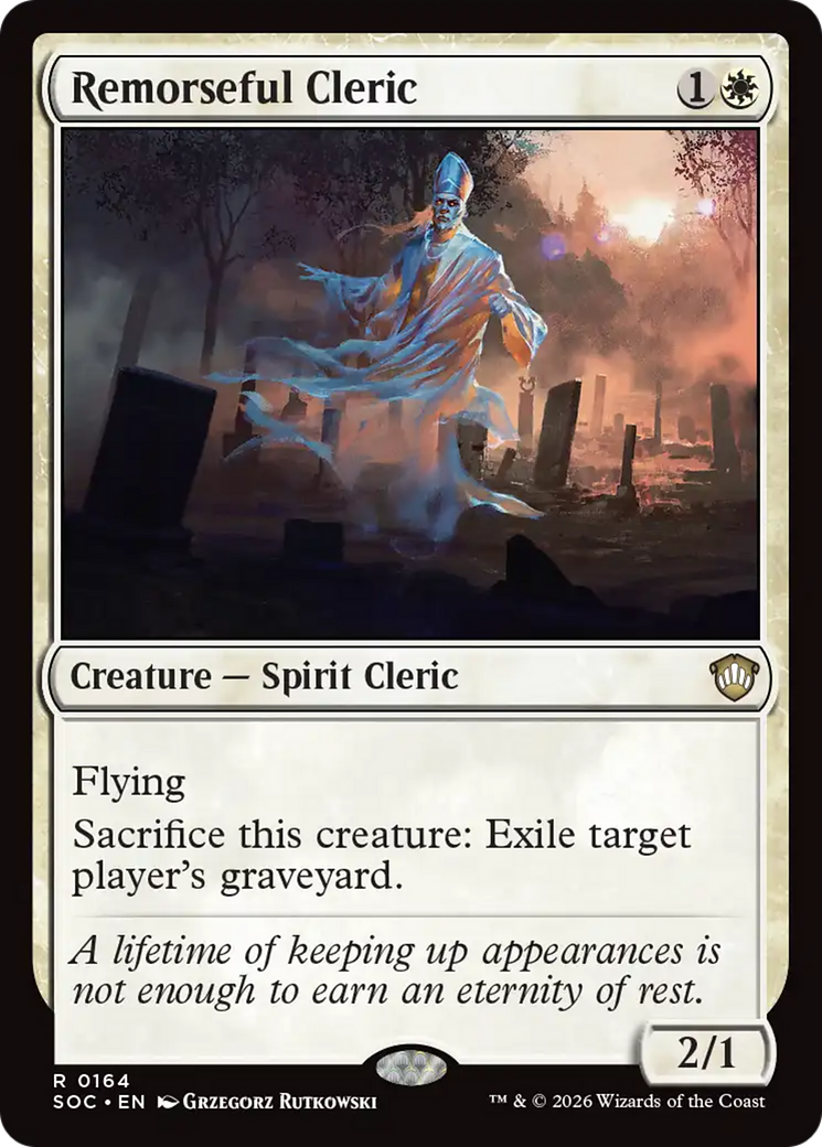 Remorseful Cleric [Secrets of Strixhaven Commander] | Clutch Gaming