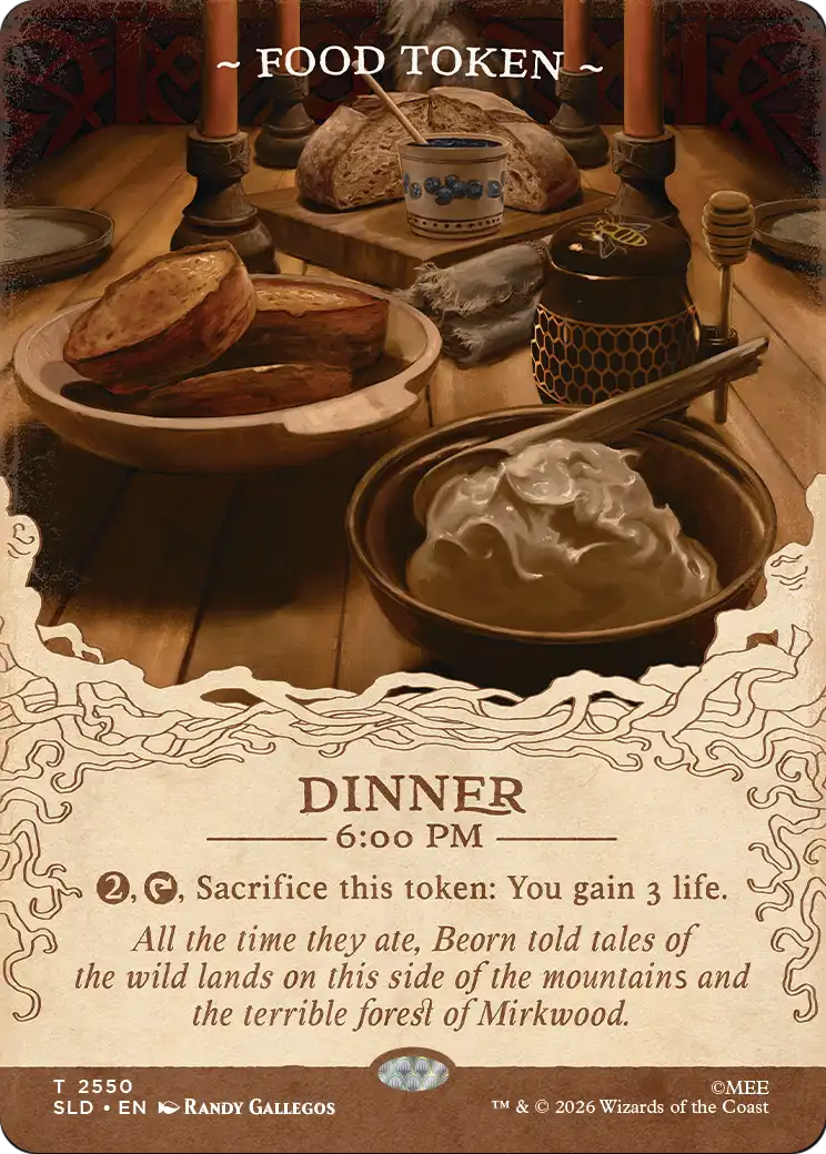 Food Token (2550) [Secret Lair Drop Series] | Clutch Gaming