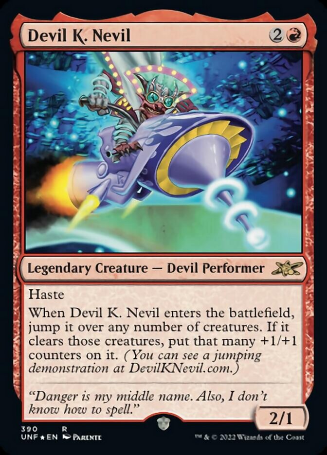 Devil K. Nevil (Galaxy Foil) [Unfinity] | Clutch Gaming