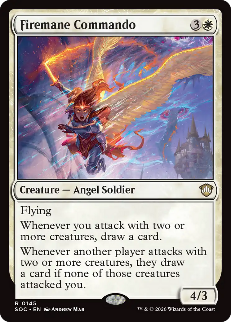 Firemane Commando [Secrets of Strixhaven Commander] | Clutch Gaming