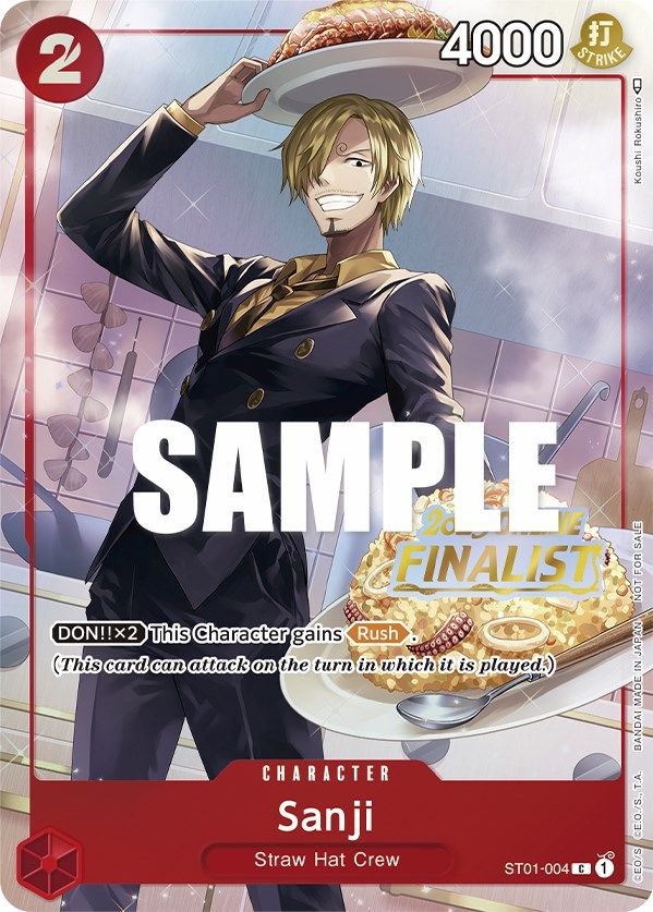 Sanji (Online Regional 2023) [Finalist] [One Piece Promotion Cards] | Clutch Gaming