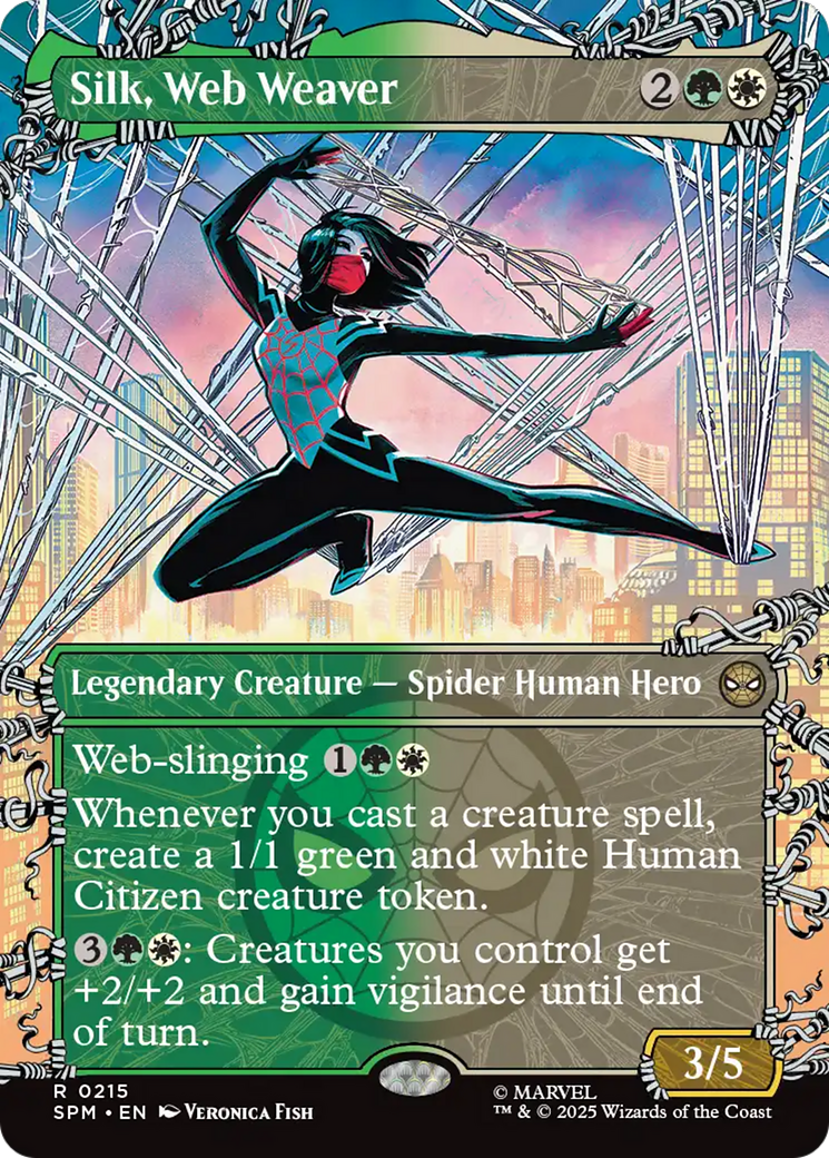 Silk, Web Weaver (Borderless) [Marvel's Spider-Man] | Clutch Gaming