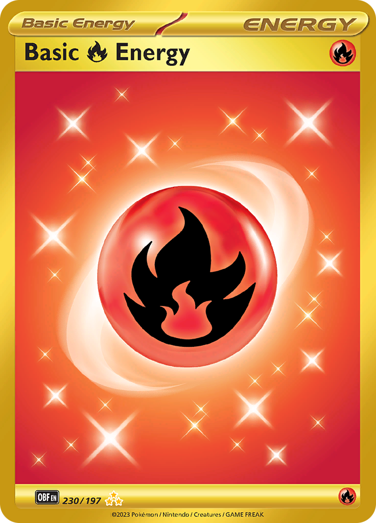 Basic Fire Energy (230/197) [Scarlet & Violet: Obsidian Flames] | Clutch Gaming