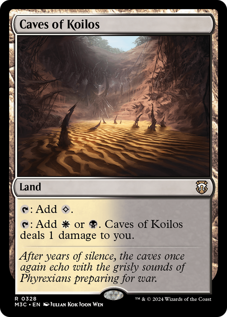 Caves of Koilos (Ripple Foil) [Modern Horizons 3 Commander] | Clutch Gaming