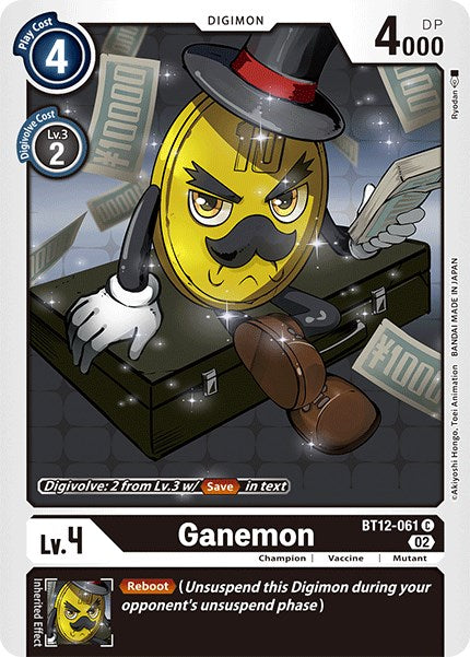 Ganemon [BT12-061] [Across Time] | Clutch Gaming