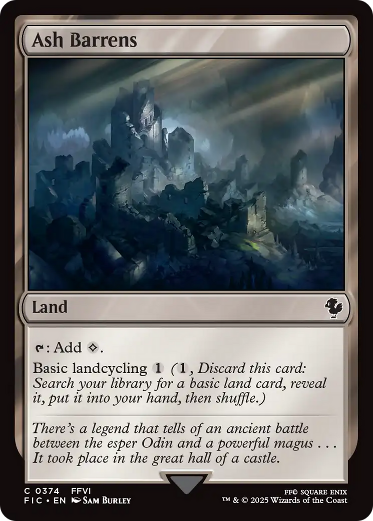 Ash Barrens [FINAL FANTASY Commander] | Clutch Gaming