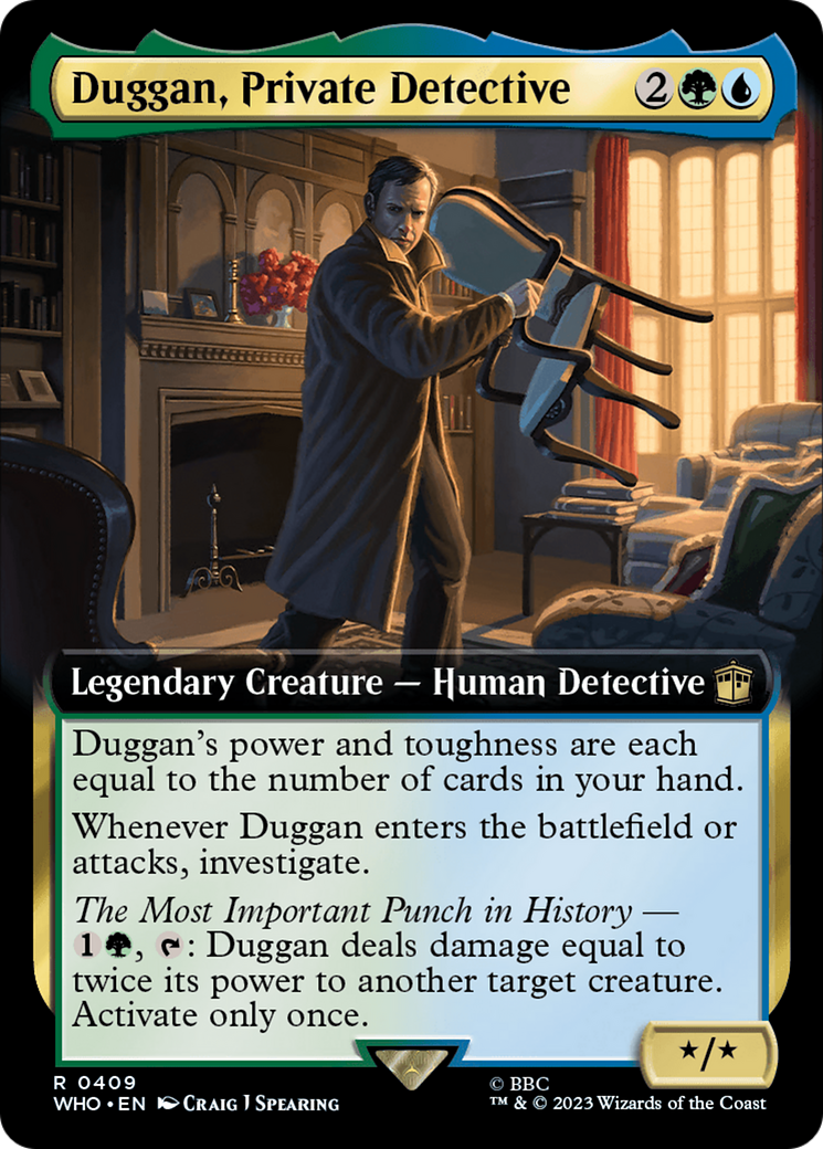 Duggan, Private Detective (Extended Art) [Doctor Who] | Clutch Gaming