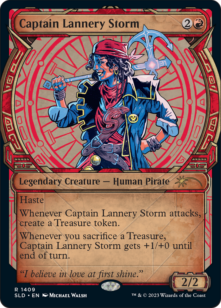 Captain Lannery Storm (Rainbow Foil) [Secret Lair Drop Series] | Clutch Gaming