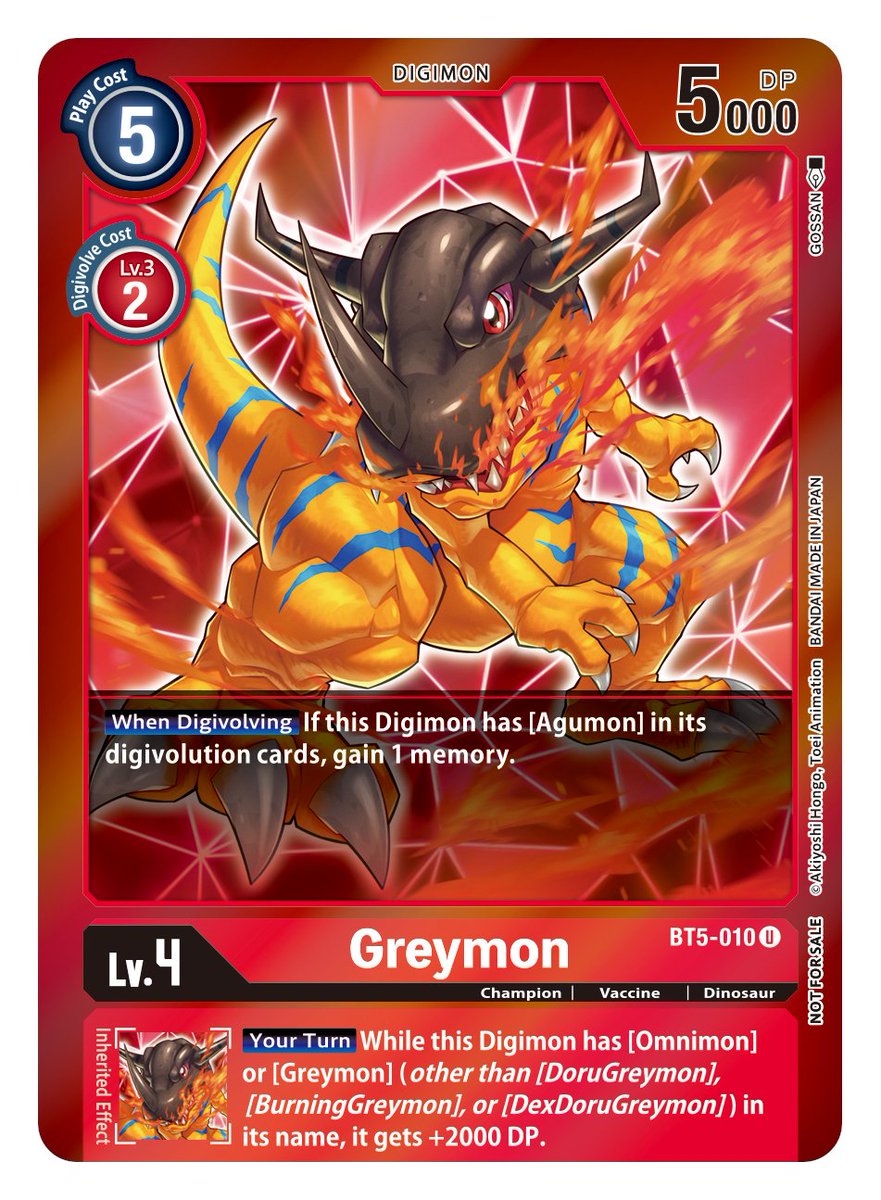 Greymon [BT5-010] (Event Pack 2) [Battle of Omni] | Clutch Gaming