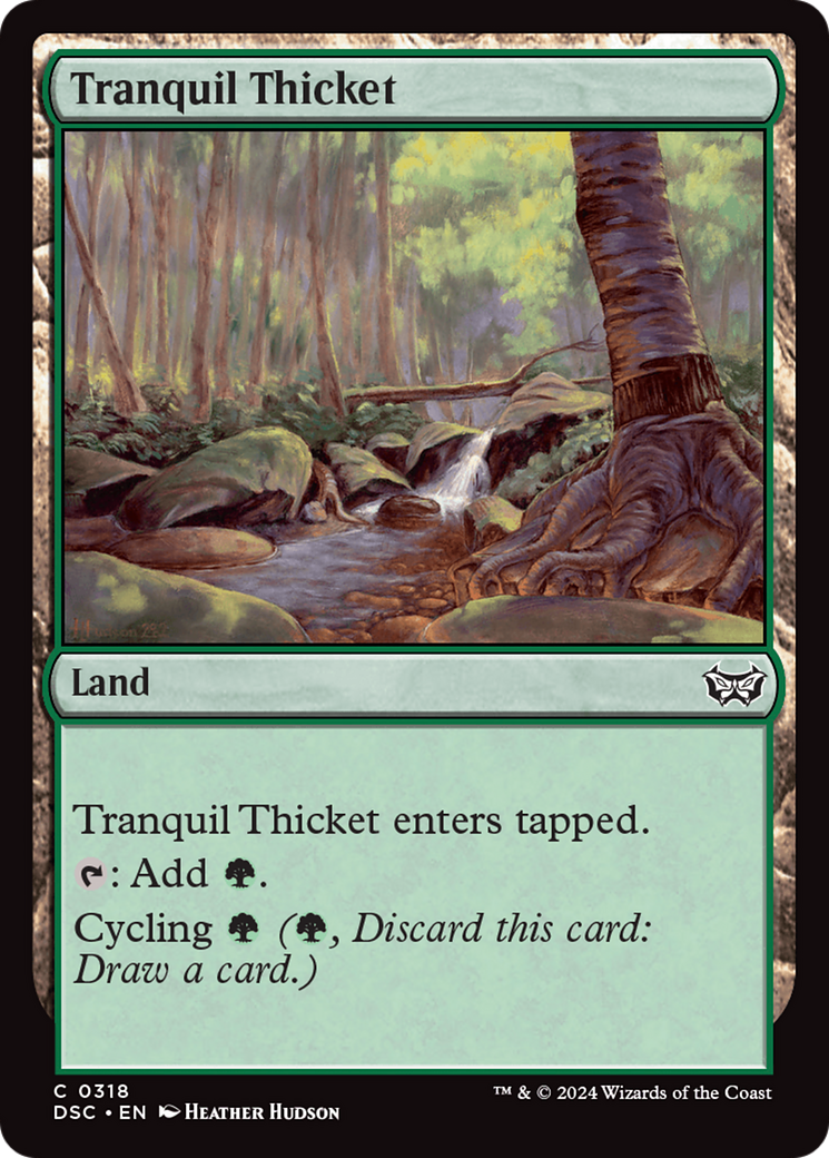 Tranquil Thicket [Duskmourn: House of Horror Commander] | Clutch Gaming