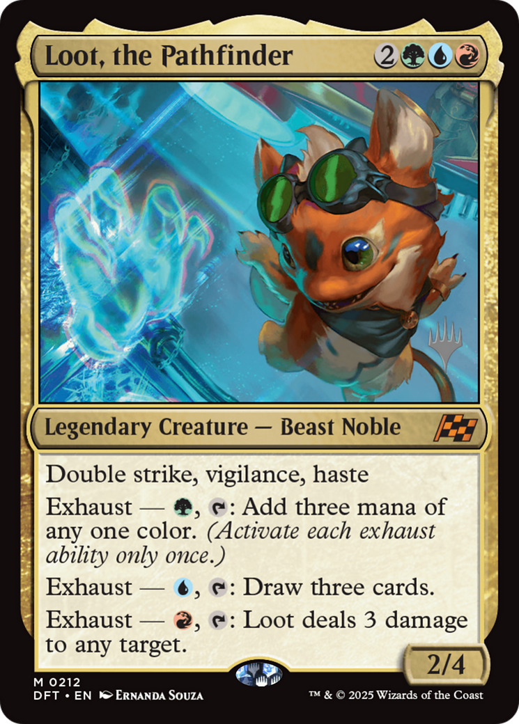 Loot, the Pathfinder (Promo Pack) [Aetherdrift Promos] | Clutch Gaming