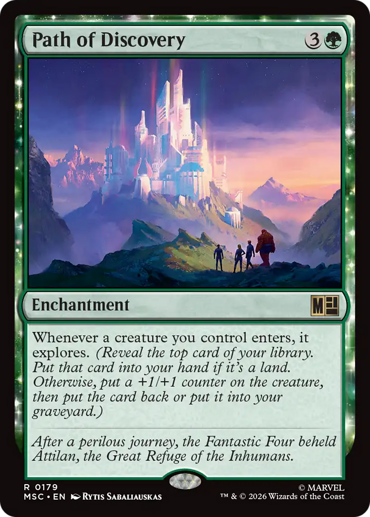 Path of Discovery (Surge Foil) [Marvel Super Heroes Commander] | Clutch Gaming
