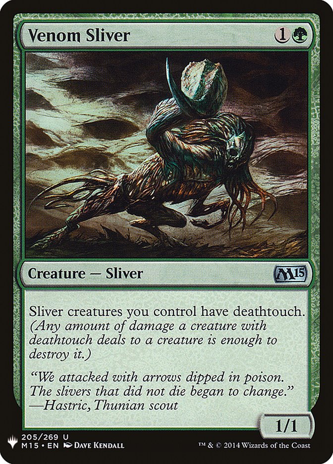 Venom Sliver [Mystery Booster] | Clutch Gaming