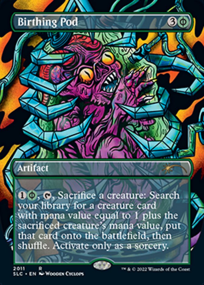 Birthing Pod (Borderless Alternate Art) [Secret Lair Countdown Kit] | Clutch Gaming