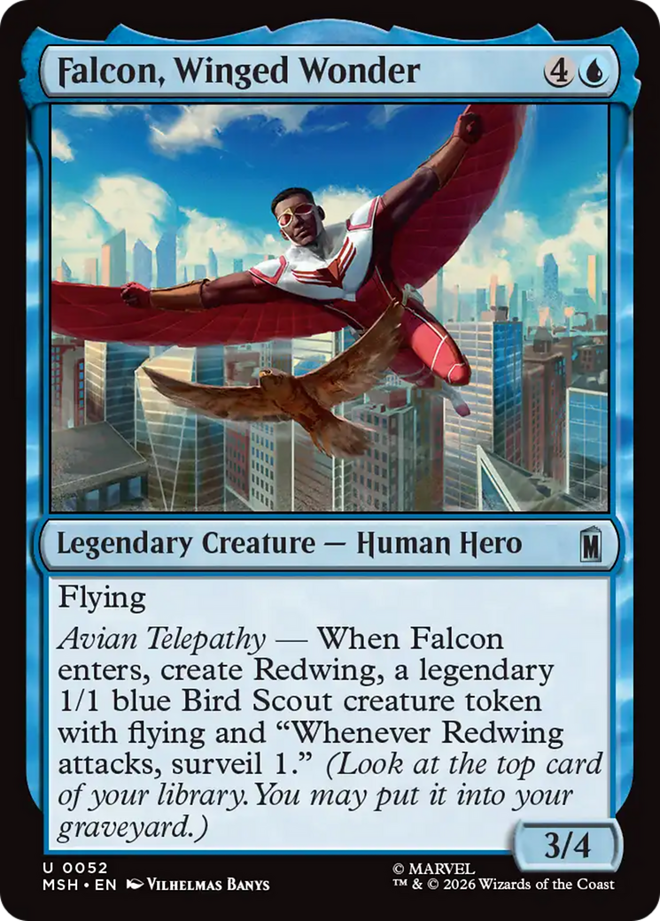 Falcon, Winged Wonder [Marvel Super Heroes] | Clutch Gaming
