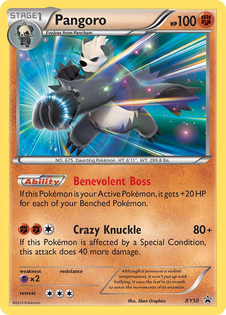 Pangoro (XY50) [XY: Black Star Promos] | Clutch Gaming