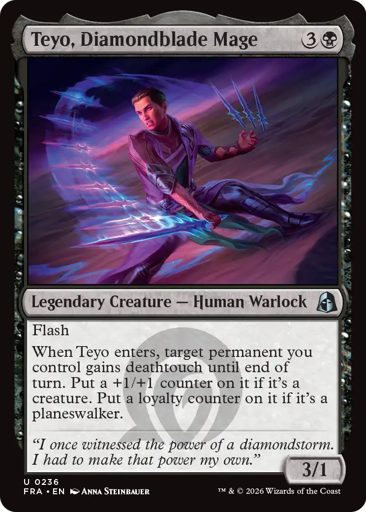 Teyo, Diamondblade Mage [Reality Fracture] | Clutch Gaming