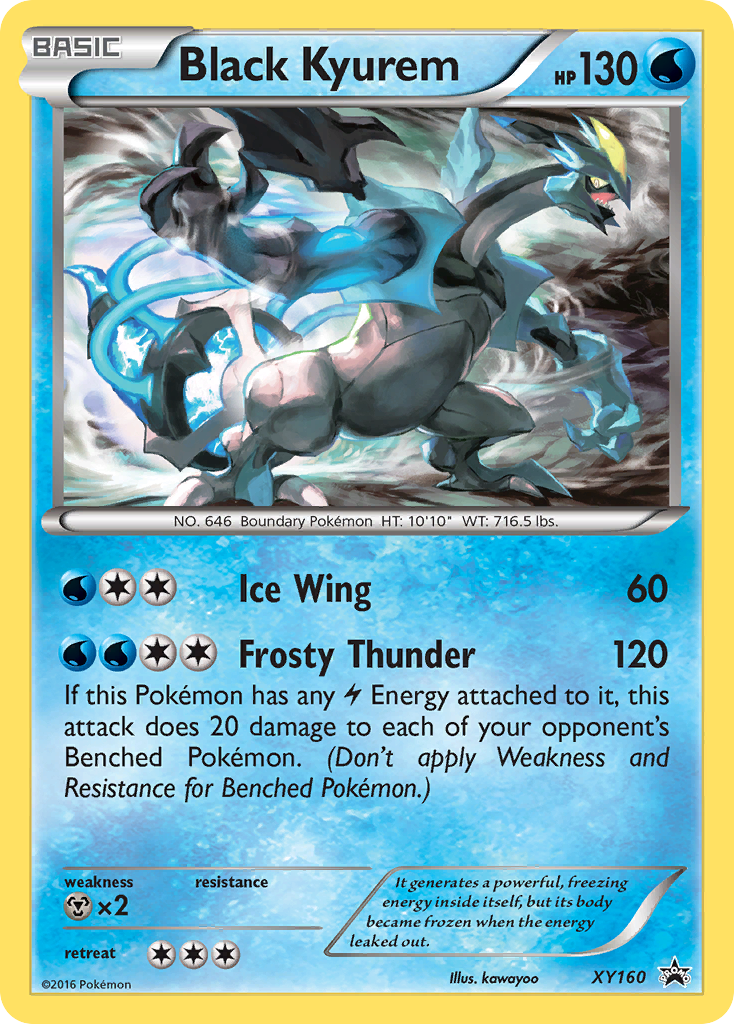 Black Kyurem (XY160) [XY: Black Star Promos] | Clutch Gaming