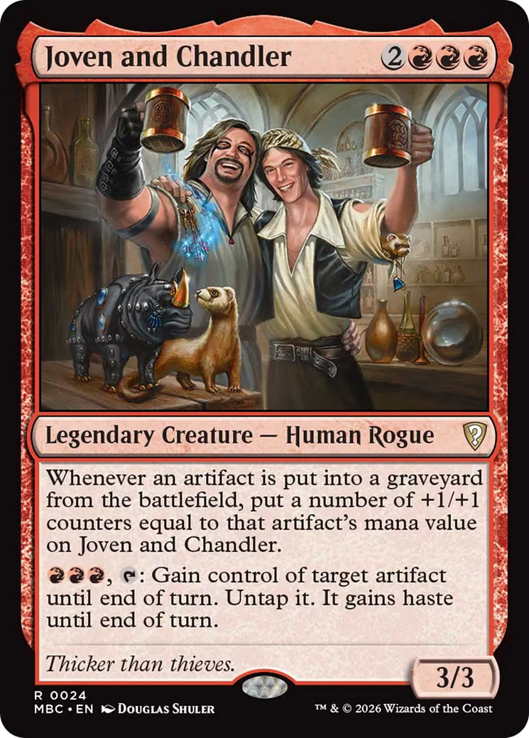 Joven and Chandler [Mystery Booster: Commander Edition] | Clutch Gaming
