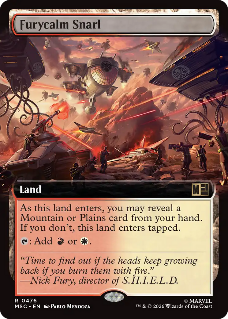 Furycalm Snarl (Extended Art) [Marvel Super Heroes Commander] | Clutch Gaming