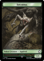 Junk // Squirrel Double-Sided Token [Fallout Tokens] | Clutch Gaming