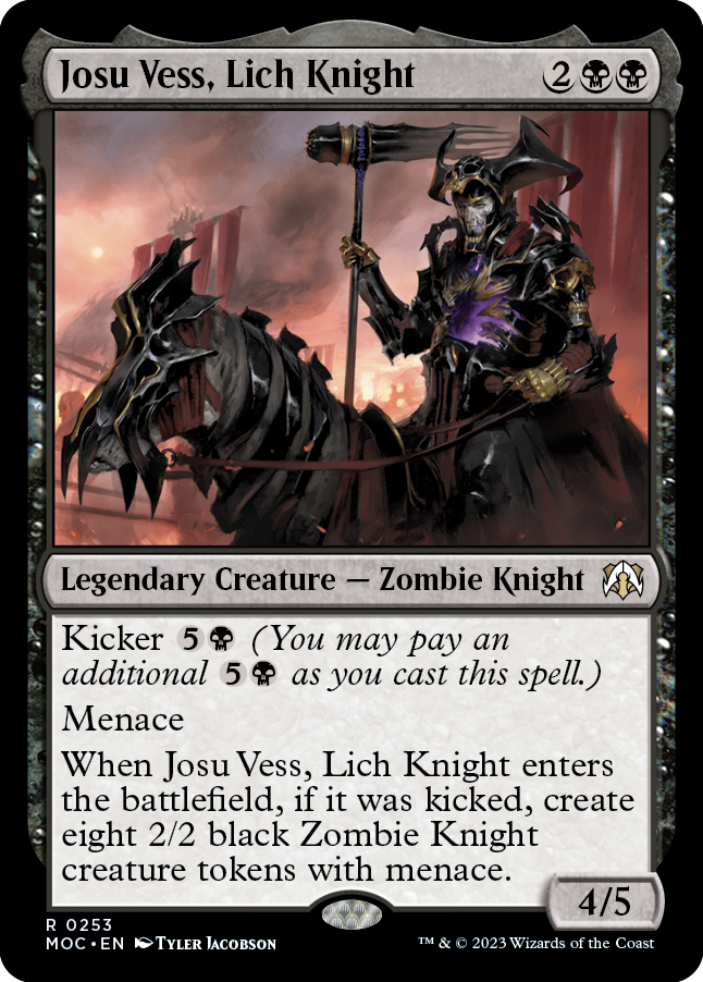 Josu Vess, Lich Knight [March of the Machine Commander] | Clutch Gaming