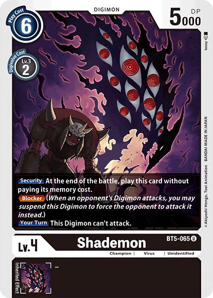 Shademon [BT5-065] [Battle of Omni] | Clutch Gaming