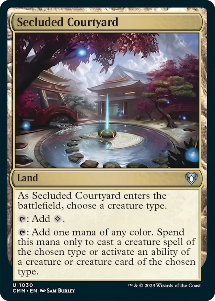 Secluded Courtyard [Commander Masters] | Clutch Gaming