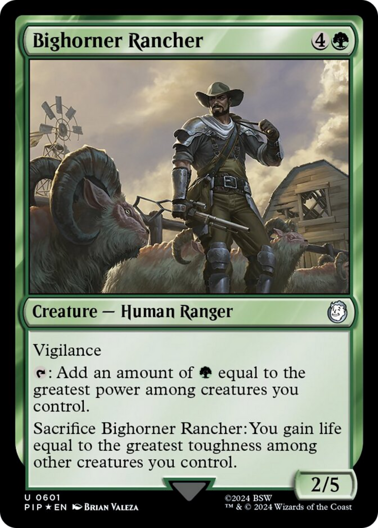 Bighorner Rancher (Surge Foil) [Fallout] | Clutch Gaming