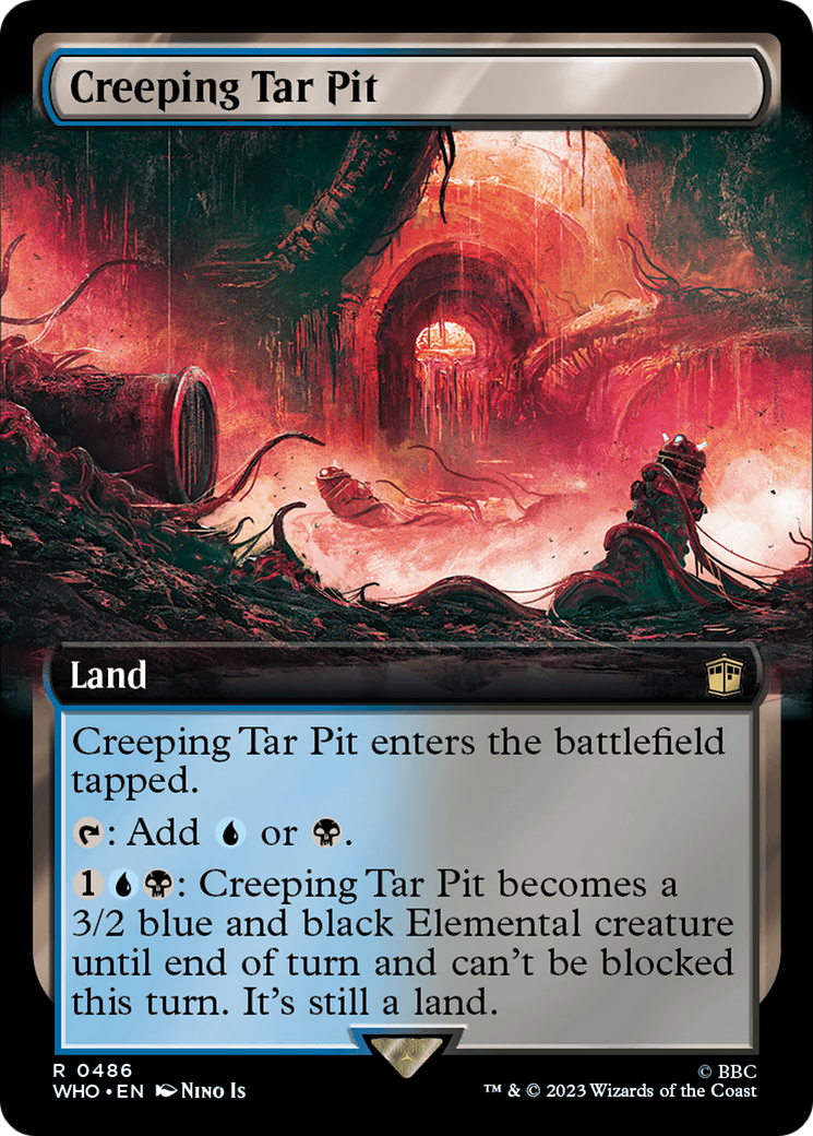 Creeping Tar Pit (Extended Art) [Doctor Who] | Clutch Gaming