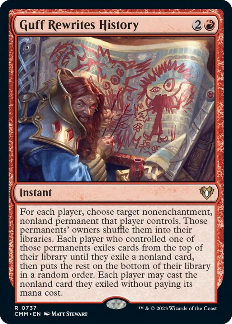 Guff Rewrites History [Commander Masters] | Clutch Gaming