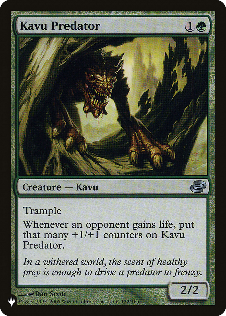 Kavu Predator [The List Reprints] | Clutch Gaming