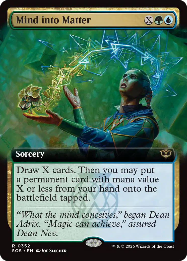 Mind into Matter (Extended Art) [Secrets of Strixhaven] | Clutch Gaming
