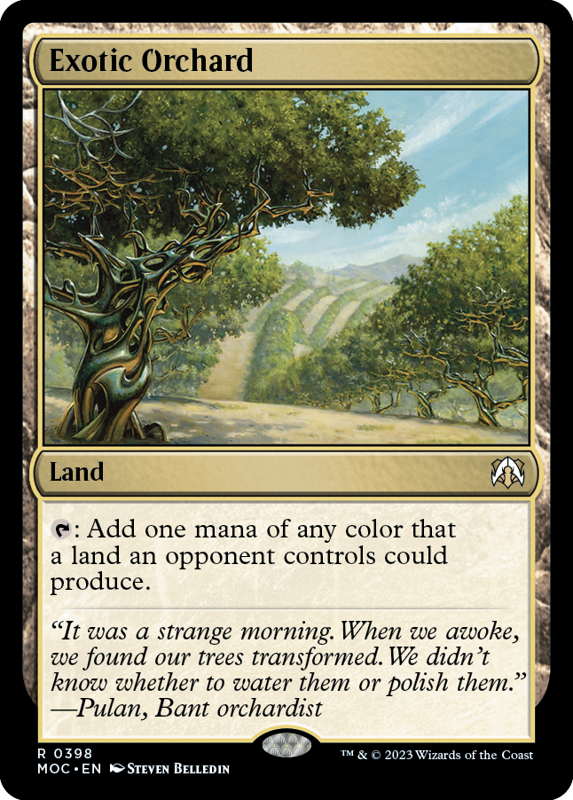 Exotic Orchard [March of the Machine Commander] | Clutch Gaming