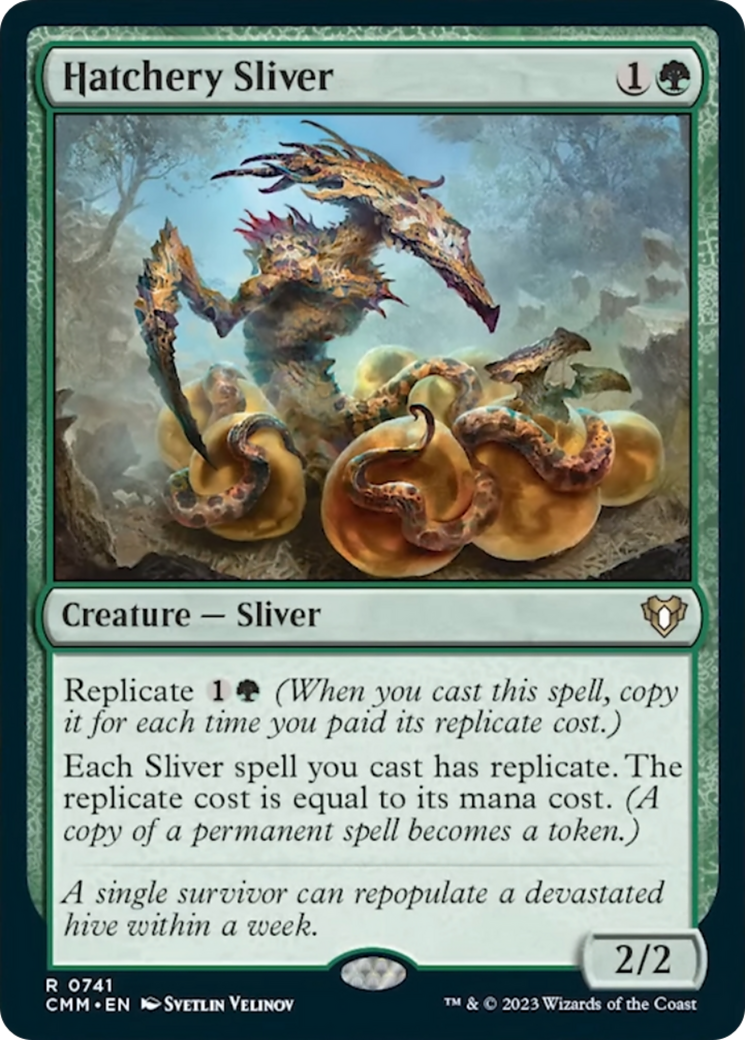 Hatchery Sliver [Commander Masters] | Clutch Gaming