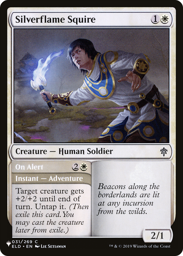 Silverflame Squire [The List Reprints] | Clutch Gaming