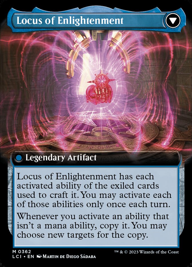 The Enigma Jewel // Locus of Enlightenment (Extended Art) [The Lost Caverns of Ixalan] | Clutch Gaming